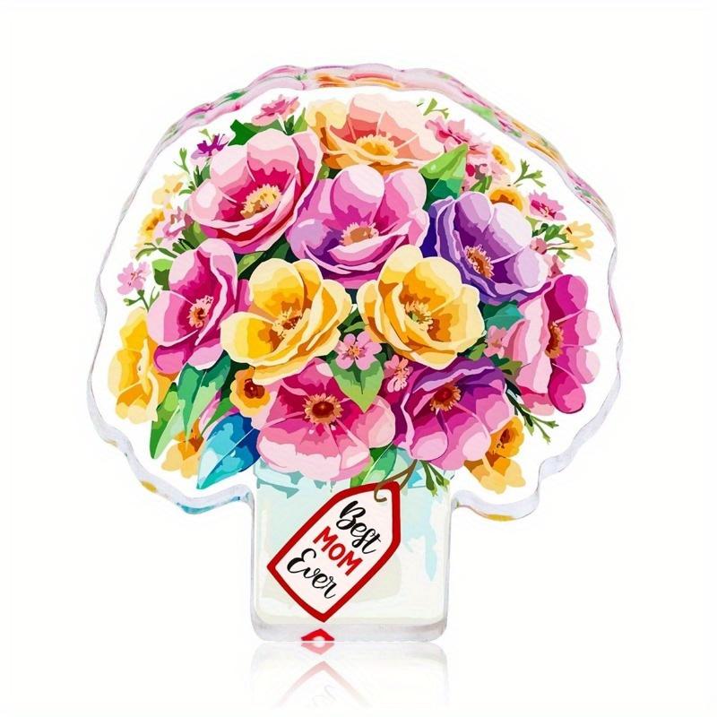 Flower Desk Best Mom Ever Gift for Mom, Mother s Day, Birthday, Nurseries, Home Desk Living Room Acrylic Decoration, Classic Style Home Decor for L 14*8cm
Flower Desk Best Mom Ever Gift for Mom, Mother s Day, Birthday, Nurseries, Home Desk Living Room Acrylic Decoration, Classic Style Home Decor for L 14*8cm