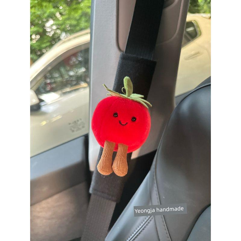 Fun Vegetable Long-Legged Tomato Car Seatbelt Shoulder Pad Tomato Doll Fruit Car Decoration New Car Gift Tomato Black Linen Shoulder Pad
Fun Vegetable Long-Legged Tomato Car Seatbelt Shoulder Pad Tomato Doll Fruit Car Decoration New Car Gift Tomato Black Linen Shoulder Pad