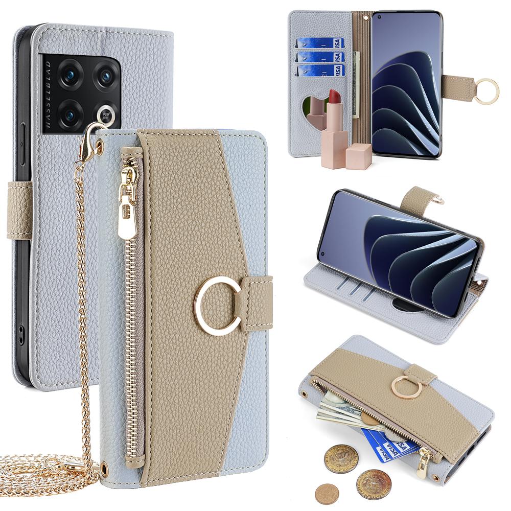 Для OnePlus 10 Pro 5G Crossbody Wallet Case PU Leather Zip Кошелек Чехол для телефона Зеркало для макияжа A
Для OnePlus 10 Pro 5G Crossbody Wallet Case PU Leather Zip Кошелек Чехол для телефона Зеркало для макияжа A