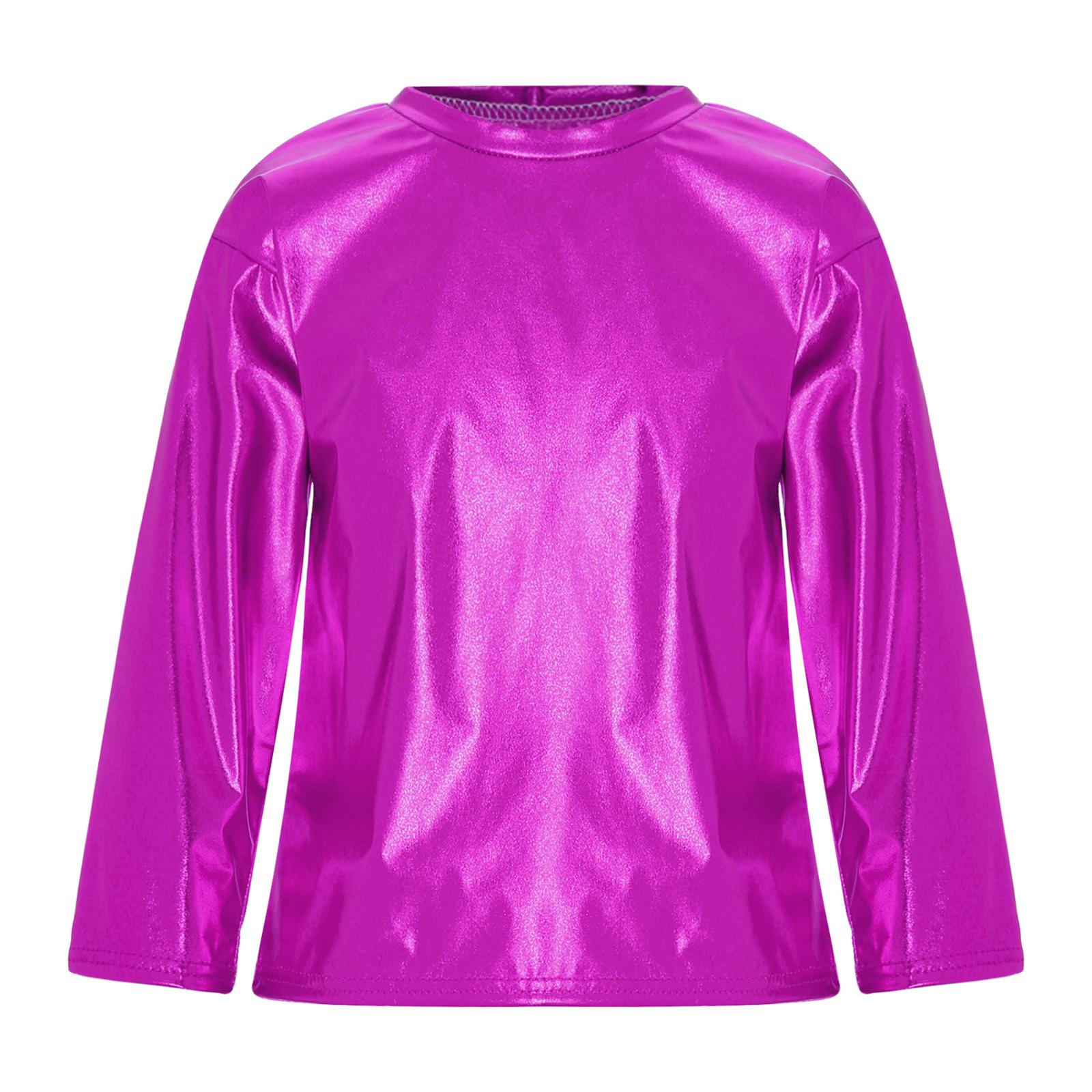 Дитячі Дівчатка Хлопчики Джаз Танці Сценічний Виступ Топи Металеві Блискучі Футболки З Довгим Рукавом Футболка Топ Дитячий Танцювальний Одяг 3-4 Years гарячі рожевого кольору
Дитячі Дівчатка Хлопчики Джаз Танці Сценічний Виступ Топи Металеві Блискучі Футболки З Довгим Рукавом Футболка Топ Дитячий Танцювальний Одяг 3-4 Years гарячі рожевого кольору