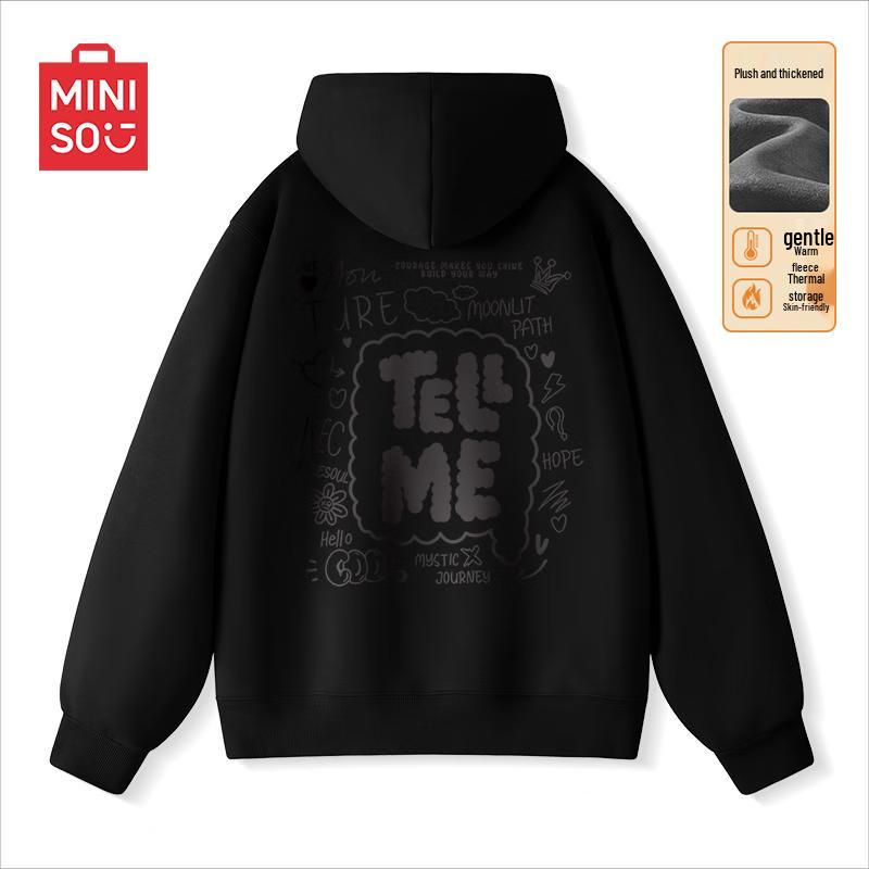 MINISO Men s Heavyweight Fleece Hooded Sweatshirt 3XL
MINISO Men s Heavyweight Fleece Hooded Sweatshirt 3XL