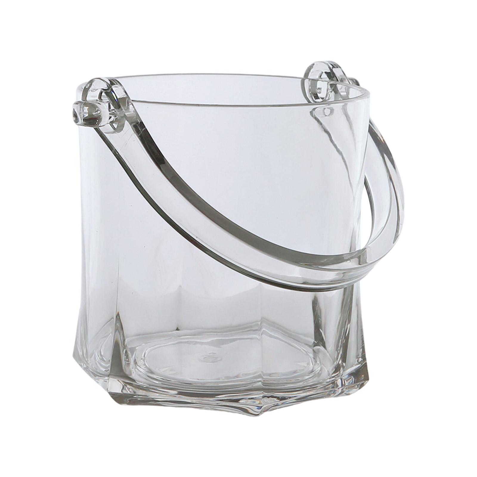 Элегантные круглые ведерки для льда для вина, прозрачные охладители для шампанского, контейнер для хранения льда с ручкой для дома и вечеринок
Элегантные круглые ведерки для льда для вина, прозрачные охладители для шампанского, контейнер для хранения льда с ручкой для дома и вечеринок