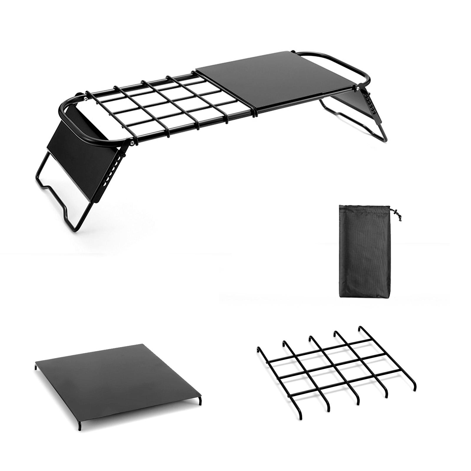 Folding Campfire Grill Adjustable Height and Length Portable BBQ Stand for Camping Grid
Folding Campfire Grill Adjustable Height and Length Portable BBQ Stand for Camping Grid