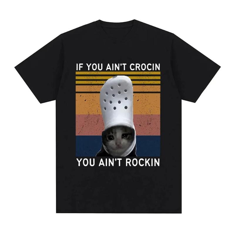 Funny Crying Cat Croc Meme Graphic Printed Tshirt Tops Men Women Short Sleeve Crewneck High Quality Cotton Casual Style TShir... S разноцветный
Funny Crying Cat Croc Meme Graphic Printed Tshirt Tops Men Women Short Sleeve Crewneck High Quality Cotton Casual Style TShir... S разноцветный