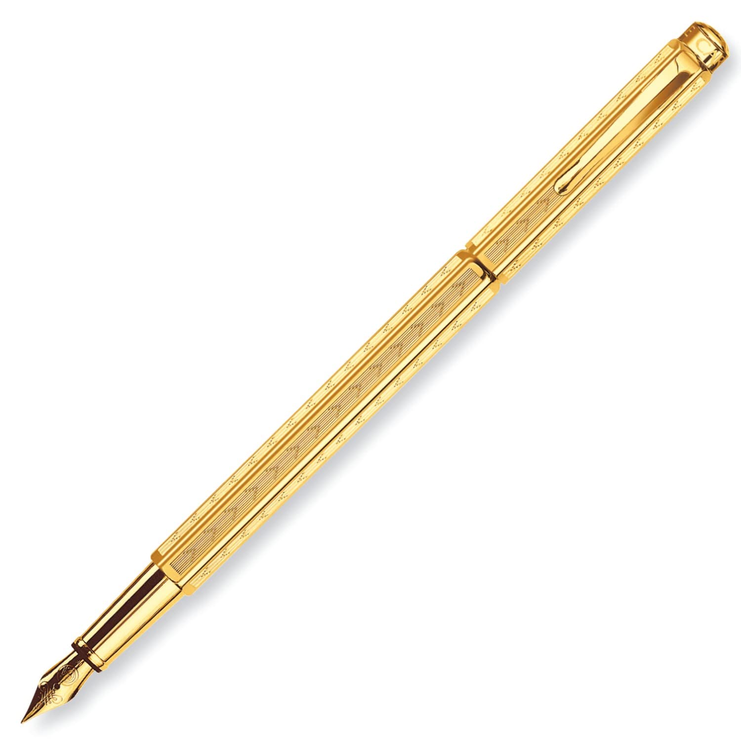 CARAN Caran Fountain Pen M Medium Ecridor Chevron Gold Regular Imported Product D ACHE d Ache 0958-208
CARAN Caran Fountain Pen M Medium Ecridor Chevron Gold Regular Imported Product D ACHE d Ache 0958-208