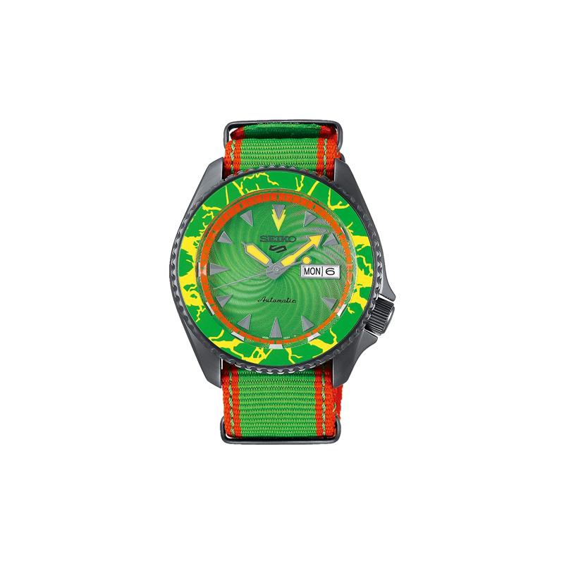 SEIKO Street Fighter BLANKA co-branded limited edition waterproof Automatic nylon strap men s watch green dial SRPF23K1 BLANKA SRPF23K1BLANKA
SEIKO Street Fighter BLANKA co-branded limited edition waterproof Automatic nylon strap men s watch green dial SRPF23K1 BLANKA SRPF23K1BLANKA