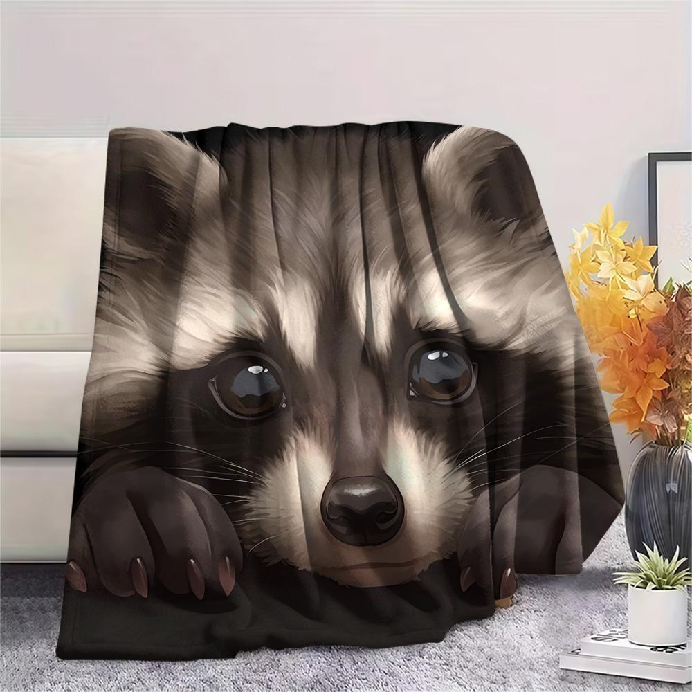 Magic Raccoon Print Flannel Blanket, High quality Comfortable for All Seasons, Home Decor, Warmth and Comfort, Perfect for Christmas Gifts 80cm x 120cm
Magic Raccoon Print Flannel Blanket, High quality Comfortable for All Seasons, Home Decor, Warmth and Comfort, Perfect for Christmas Gifts 80cm x 120cm