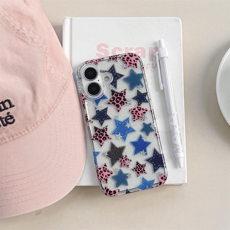 Leopard Print Denim Star Phone Case for iPhone 17/16 Pro Max/15/14 iPhone 17 Pro Max
Leopard Print Denim Star Phone Case for iPhone 17/16 Pro Max/15/14 iPhone 17 Pro Max