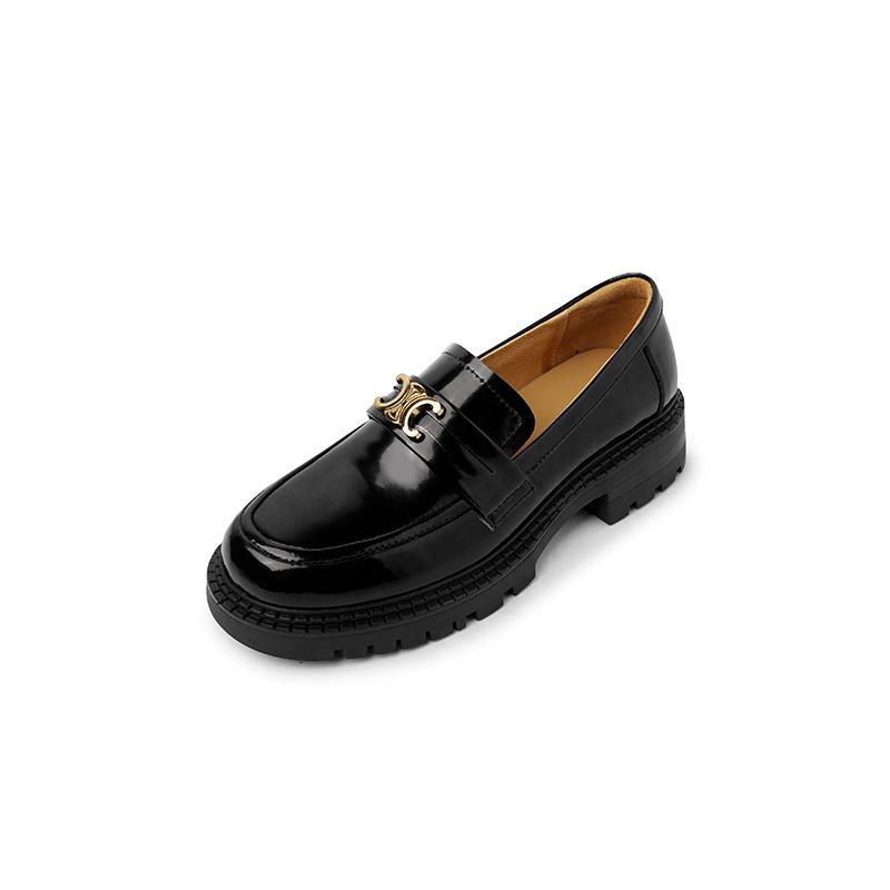 Factory direct sales bao thick-soled Arc de Triomphe loafers 2025 autumn new full leather round head small leather shoes inside and outside 39
Factory direct sales bao thick-soled Arc de Triomphe loafers 2025 autumn new full leather round head small leather shoes inside and outside 39