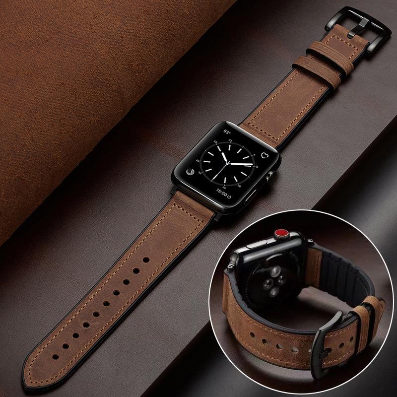 Новая модель подходит для Apple Watch Apple IWatch 8-го поколения 7654 SE с силиконовым кожаным ретро-ремешком. 38/40/41mm
Новая модель подходит для Apple Watch Apple IWatch 8-го поколения 7654 SE с силиконовым кожаным ретро-ремешком. 38/40/41mm