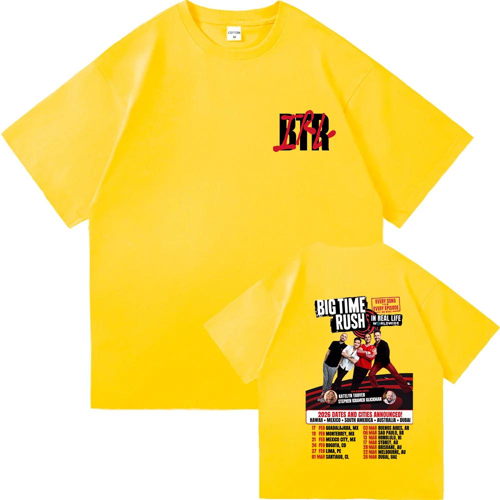 BTR in Real Life Worldwide 2026 Tour Tee Big Time Rush Cotton Summer Short Sleeve Tshirts High Quality Women Men Y2K Streetwear 4XL
BTR in Real Life Worldwide 2026 Tour Tee Big Time Rush Cotton Summer Short Sleeve Tshirts High Quality Women Men Y2K Streetwear 4XL
