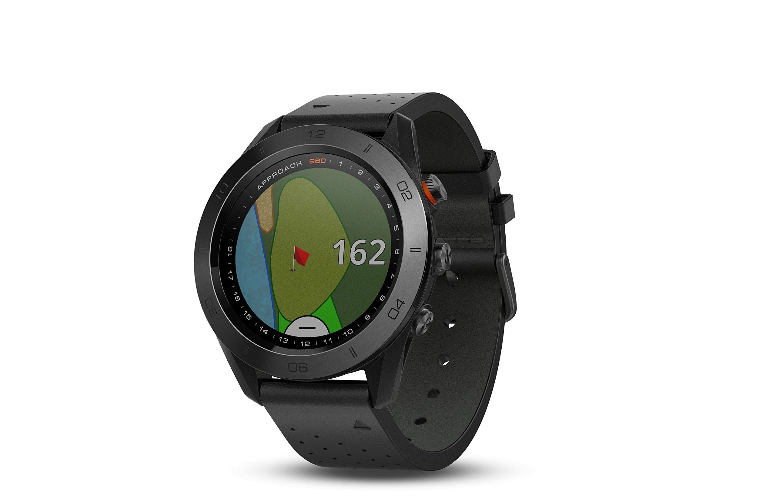 GPS-гольф-часы Garmin Approach S60 с ремешком из черной кожи, 1,2 дюйма (Сертифицированный восстановленный) 43528-159009
GPS-гольф-часы Garmin Approach S60 с ремешком из черной кожи, 1,2 дюйма (Сертифицированный восстановленный) 43528-159009