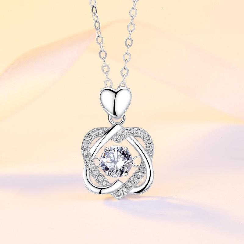 Li Ming S925 Sterling Silver Diamond Geometric Pendant Korean Style Women s Dancing Heart Necklace 925 Silver
Li Ming S925 Sterling Silver Diamond Geometric Pendant Korean Style Women s Dancing Heart Necklace 925 Silver