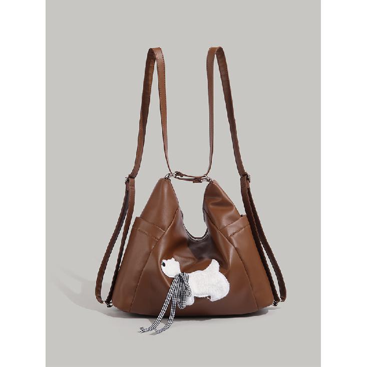 Cute Puppy Tote Bag 2024 New Autumn Winter Large Capacity Backpack Versatile Commuter Backpack Single Shoulder Crossbody Bag коричневый
Cute Puppy Tote Bag 2024 New Autumn Winter Large Capacity Backpack Versatile Commuter Backpack Single Shoulder Crossbody Bag коричневый