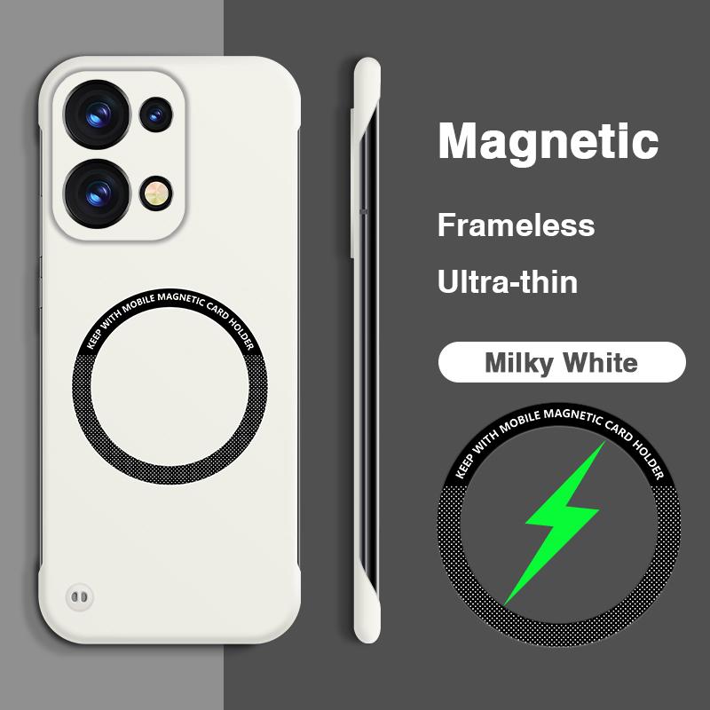 Magnetic Frameless Phone Case for OPPO Reno 13 Reno13 Pro 13Pro 5G Hard PC Armor Wireless Charging Bumper Cover Plain Thin Shell OPPO Reno13
Magnetic Frameless Phone Case for OPPO Reno 13 Reno13 Pro 13Pro 5G Hard PC Armor Wireless Charging Bumper Cover Plain Thin Shell OPPO Reno13