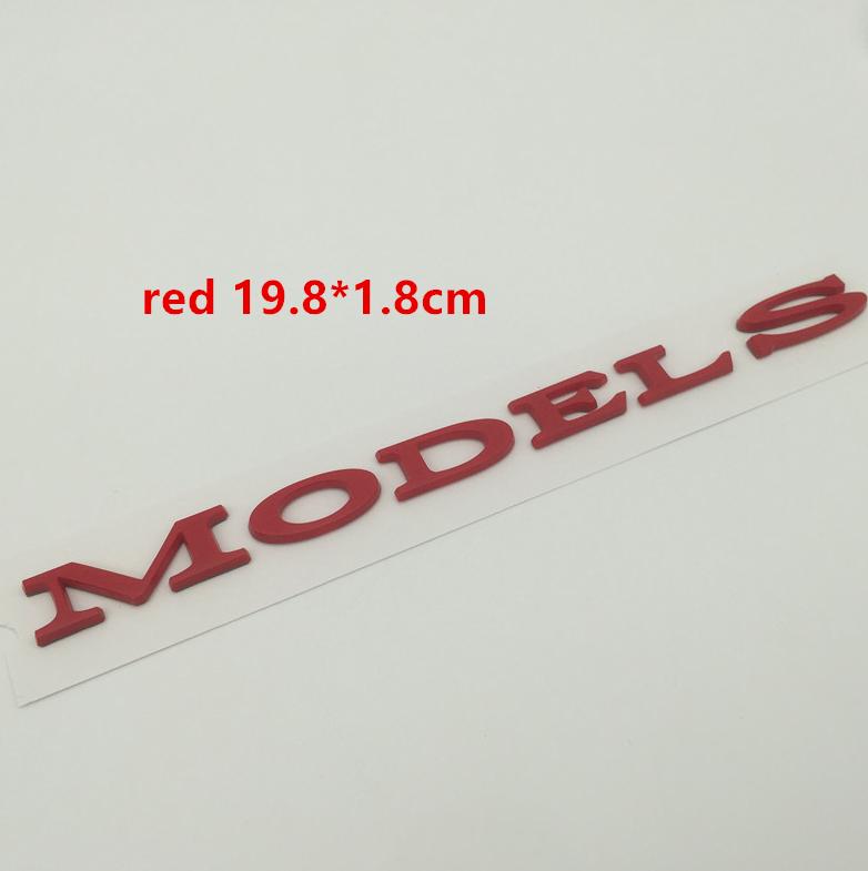 1pcs 3D ABS for Tesla Model S car Letter Front Hood Head Bonnet Emblem Rear Tail Trunk Sticker Badge Decal styling Accessories
1pcs 3D ABS for Tesla Model S car Letter Front Hood Head Bonnet Emblem Rear Tail Trunk Sticker Badge Decal styling Accessories