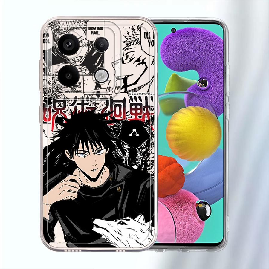 J-Jujutsus K-Kaisens Anime Case for Xiaomi Redmi Note 14 Pro Plus 12 14C Note 13 A4 9 10 11 10S 12S 13C 11S Soft Phone Cover Redmi Note 12 Pro 5G
J-Jujutsus K-Kaisens Anime Case for Xiaomi Redmi Note 14 Pro Plus 12 14C Note 13 A4 9 10 11 10S 12S 13C 11S Soft Phone Cover Redmi Note 12 Pro 5G