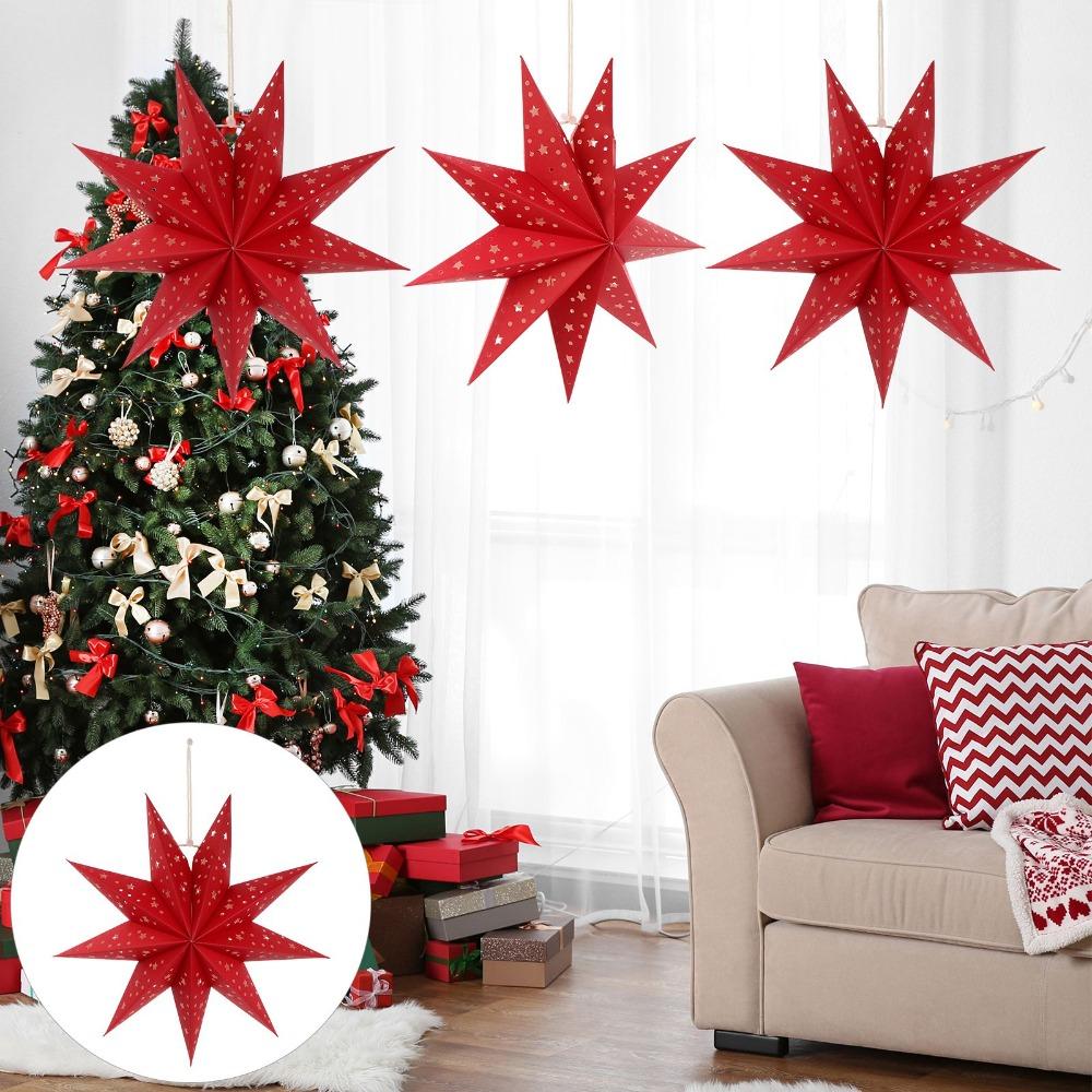 Home Decors Xmas Ornament Christmas Lanterns Star Lamp Shades Hanging Pendants Nine-pointed Star красный
Home Decors Xmas Ornament Christmas Lanterns Star Lamp Shades Hanging Pendants Nine-pointed Star красный