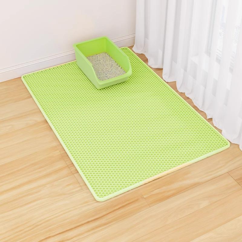 Двухслойный коврик для кошачьего туалета из ЭВА, защита от брызг, коврик для сбора наполнителя для кошек 58*37cm зелёный
Двухслойный коврик для кошачьего туалета из ЭВА, защита от брызг, коврик для сбора наполнителя для кошек 58*37cm зелёный