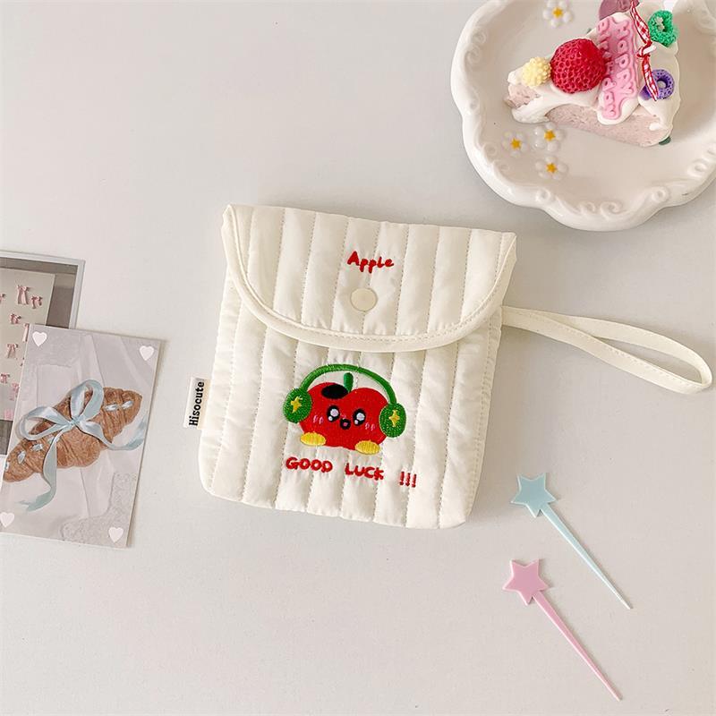 Cute Cherry Apple Cat Storage Bag Portable Hand-Held Sanitary Napkin Storage Bag Large Capacity Handbag Women Cosmetic Bag Gifts
Cute Cherry Apple Cat Storage Bag Portable Hand-Held Sanitary Napkin Storage Bag Large Capacity Handbag Women Cosmetic Bag Gifts