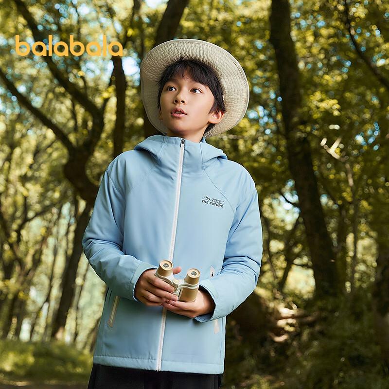 Balabala Kids 2025 Fall Water-Repellent Hooded Jacket 165
Balabala Kids 2025 Fall Water-Repellent Hooded Jacket 165