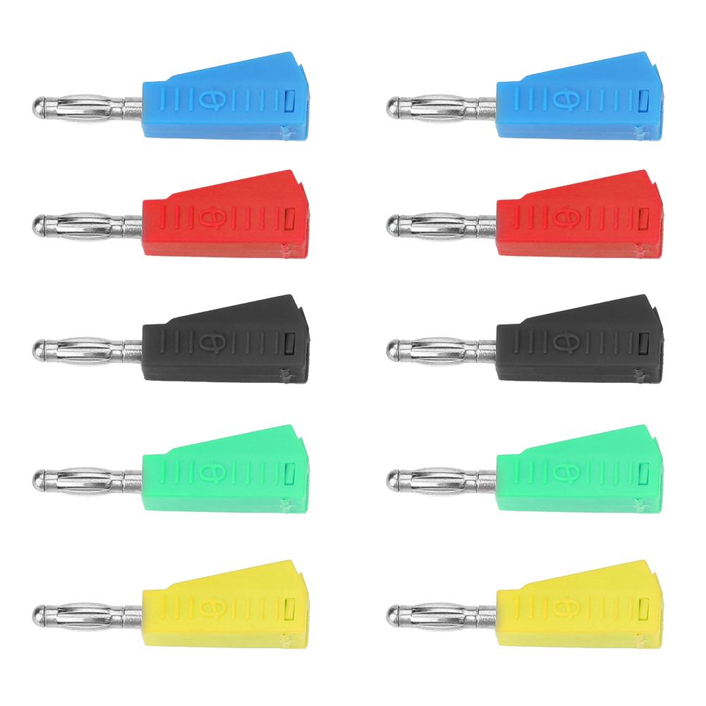 10pcs P3002 4mm Nickel Plated Speaker Banana Plug Connector Test Probe Binding Post
10pcs P3002 4mm Nickel Plated Speaker Banana Plug Connector Test Probe Binding Post