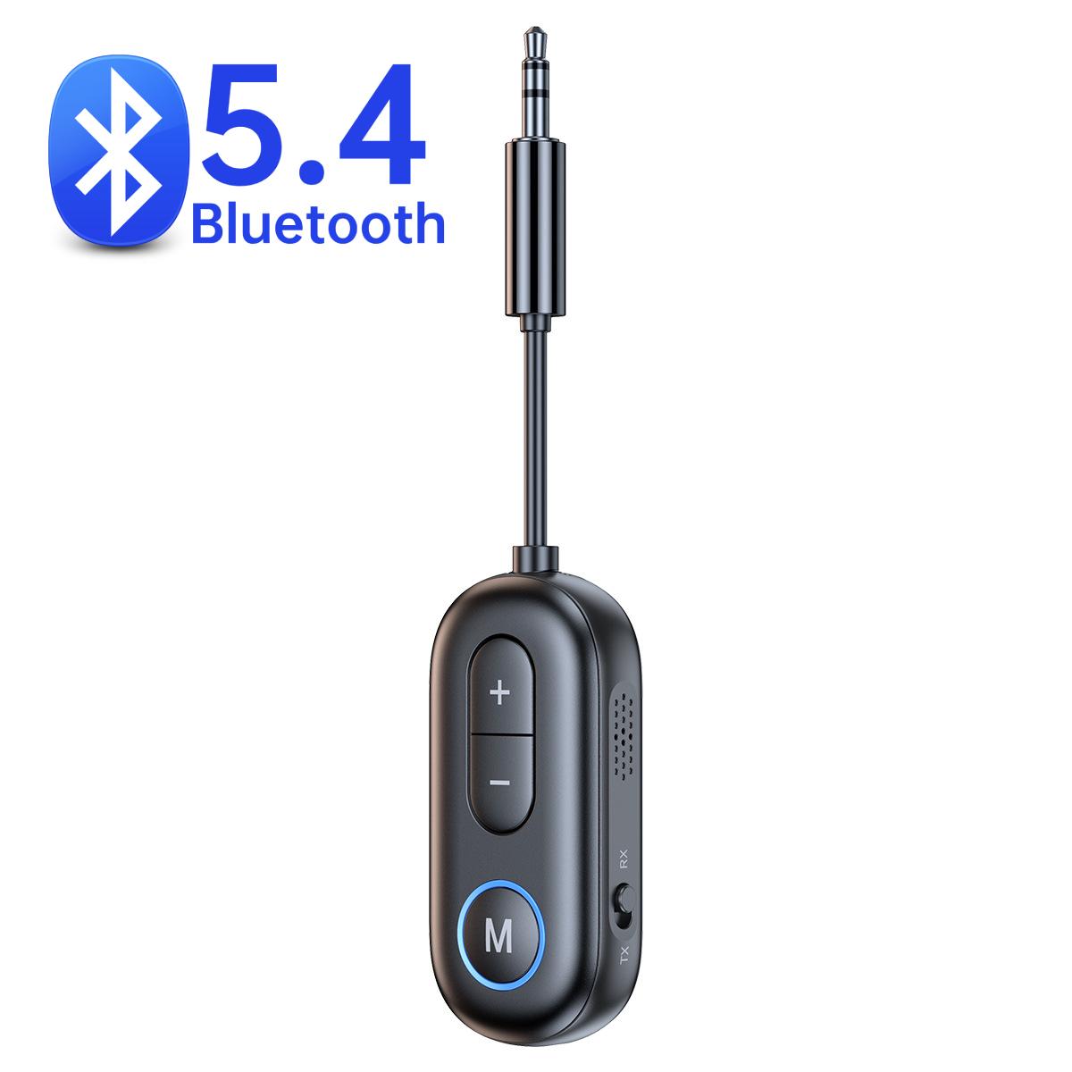Bluetooth 5.4 аудио передатчик приемник Hifi стерео музыкальный беспроводной адаптер 3.5 мм AUX с микрофоном для автомобиля самолета телевизора ПК динамик
Bluetooth 5.4 аудио передатчик приемник Hifi стерео музыкальный беспроводной адаптер 3.5 мм AUX с микрофоном для автомобиля самолета телевизора ПК динамик