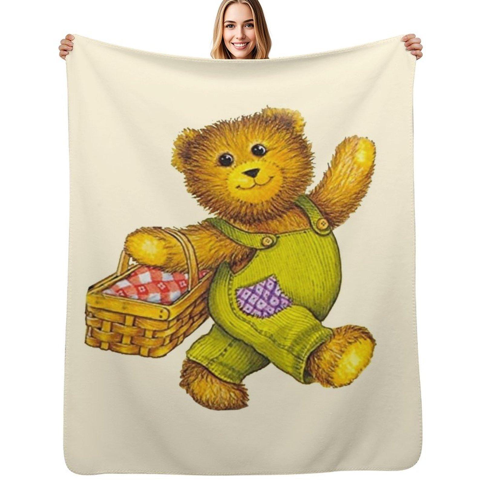 Corduroy bear Throw Blanket Thin Soft Blanket for Summer Night Sleeping 102x76cm(40x30in)
Corduroy bear Throw Blanket Thin Soft Blanket for Summer Night Sleeping 102x76cm(40x30in)