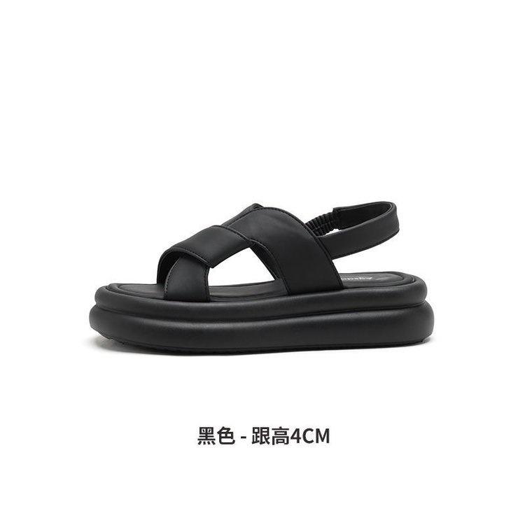 Popular elastic sandals girl 2025 new summer wear fairy style with skirt sports and leisure beach slippers 35 чорний
Popular elastic sandals girl 2025 new summer wear fairy style with skirt sports and leisure beach slippers 35 чорний