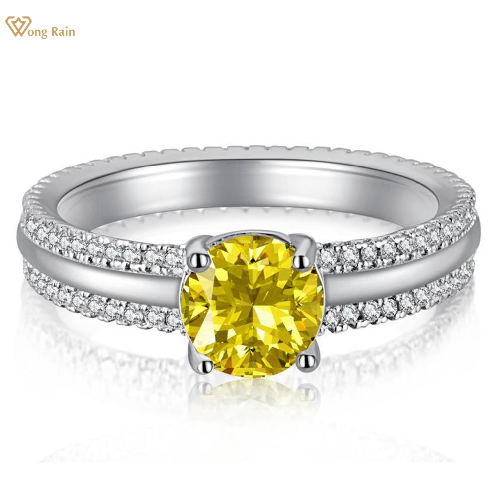 Wong Rain Solid из стерлингового серебра 925 пробы круглой огранки 6,5 мм AAAAA цирконы с драгоценными камнями кольцо свадебное обручальное ювелирное украшение для женщин подарок US 6 белый
Wong Rain Solid из стерлингового серебра 925 пробы круглой огранки 6,5 мм AAAAA цирконы с драгоценными камнями кольцо свадебное обручальное ювелирное украшение для женщин подарок US 6 белый