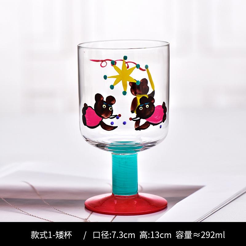 Cute Hand Drawn Glass Goblet, Cartoon Dog Juice Red Wine Glasses, Japanese Retro Painted Household Water Cup, Bar Accessories
Cute Hand Drawn Glass Goblet, Cartoon Dog Juice Red Wine Glasses, Japanese Retro Painted Household Water Cup, Bar Accessories