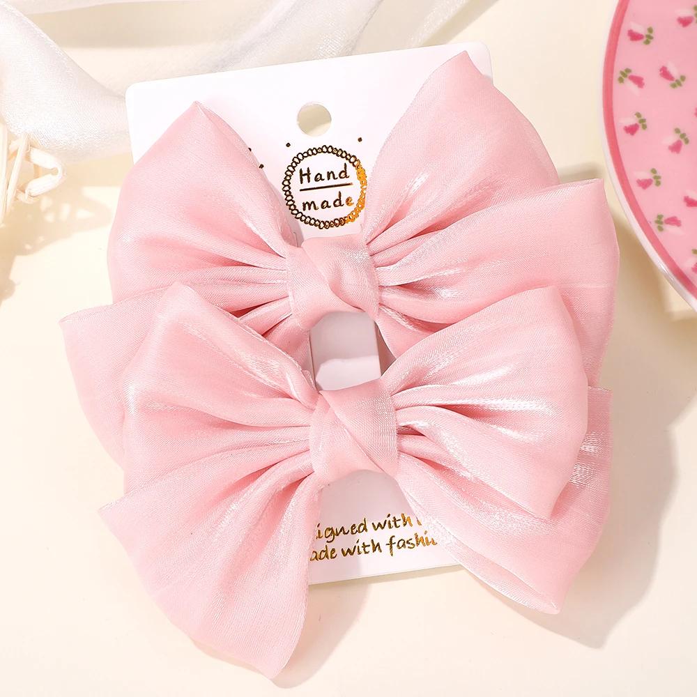 2 шт./компл. Милые кружевные шифоновые заколки-банты для волос для девочек, милая заколка-бант, Корея, детские головные уборы, аксессуары для волос
2 шт./компл. Милые кружевные шифоновые заколки-банты для волос для девочек, милая заколка-бант, Корея, детские головные уборы, аксессуары для волос