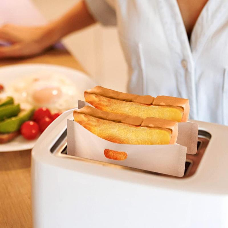 5Pcs 16x16.5cm Non-Stick Microwave Bread Bag High Temperature Resistant PTFE Toaster Bag (BPA Free,No FDA Certificate) Type A
5Pcs 16x16.5cm Non-Stick Microwave Bread Bag High Temperature Resistant PTFE Toaster Bag (BPA Free,No FDA Certificate) Type A