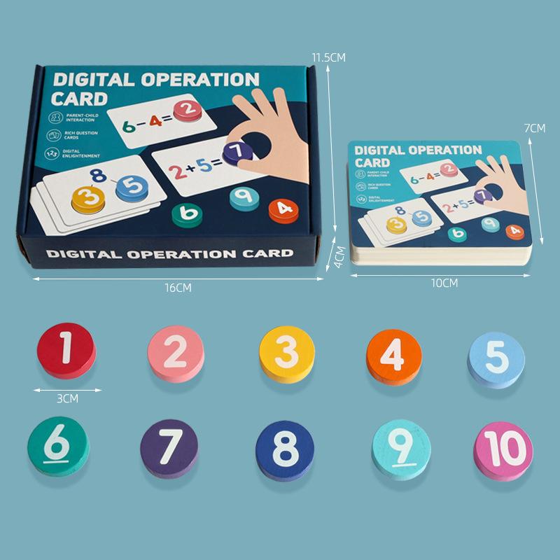 Children s matching card Mathematical addition and formula table operation card Enlightenment Early education Logical thinking training teaching aids
Children s matching card Mathematical addition and formula table operation card Enlightenment Early education Logical thinking training teaching aids
