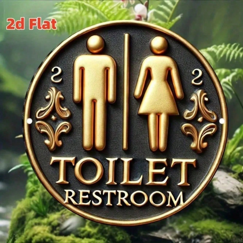 2D Round Metal Sign Vintage Bathroom Wall Art Retro Plaque Man Cave Decor Funny Tin Plate For Home Bar Kitchen Cafe 20x20 різнокольоровий
2D Round Metal Sign Vintage Bathroom Wall Art Retro Plaque Man Cave Decor Funny Tin Plate For Home Bar Kitchen Cafe 20x20 різнокольоровий
