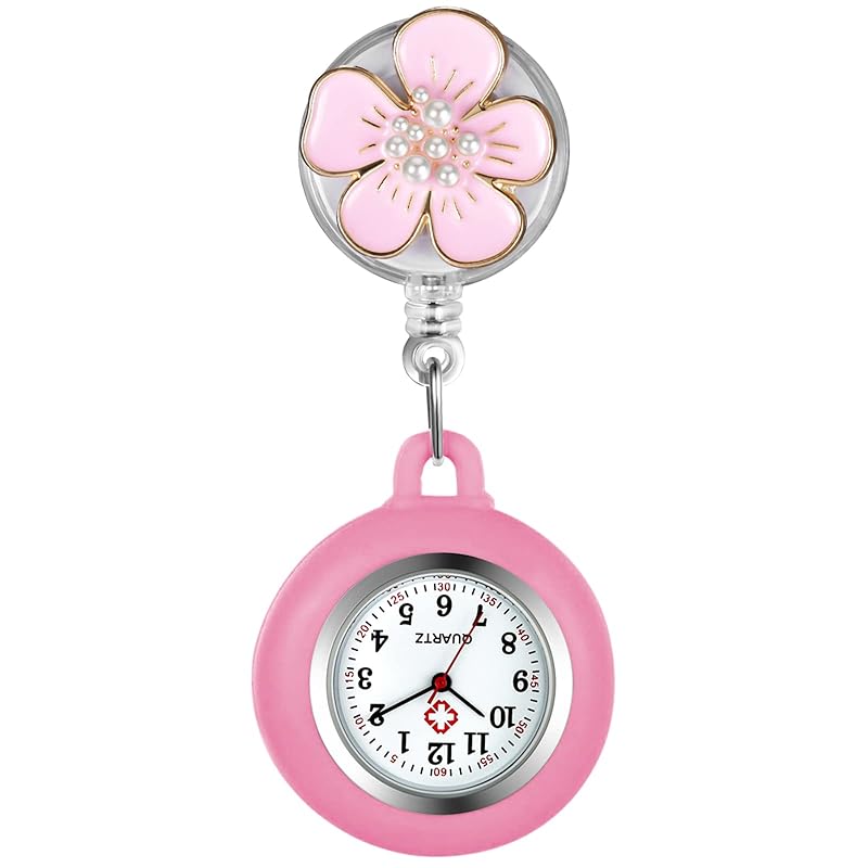 Lancardo nurse watch clock nurse silicon watch pocket watch clip expansion and contraction cute flowers ladies analog pocket watch
Lancardo nurse watch clock nurse silicon watch pocket watch clip expansion and contraction cute flowers ladies analog pocket watch