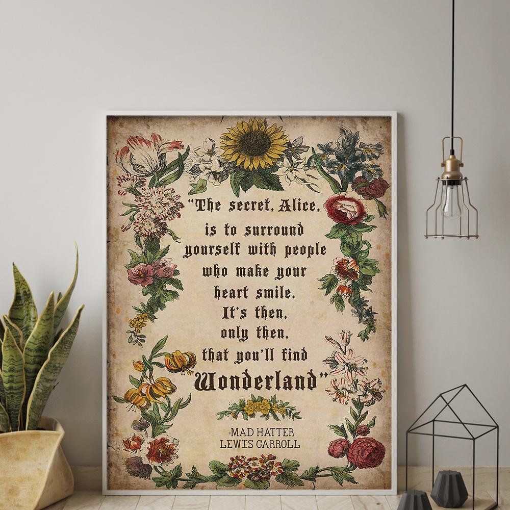 Vintage Art Posters and Prints Retro Wonderland Pictures for Home Design Paintings for Interior Wall Decoration No Frame
Vintage Art Posters and Prints Retro Wonderland Pictures for Home Design Paintings for Interior Wall Decoration No Frame