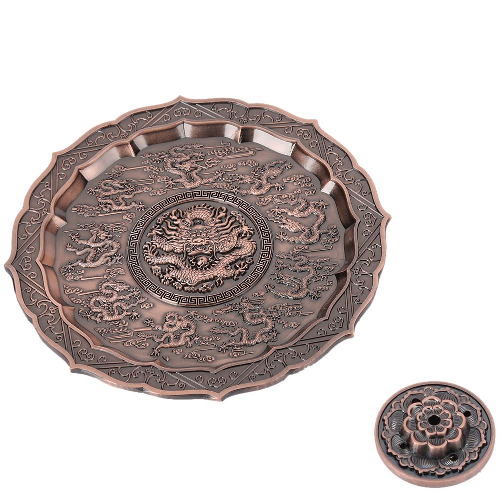 Подставка для благовоний «Девять драконов», подставка-горелка для палочек, цинковый сплав, домашнее украшение для поклонения
Подставка для благовоний «Девять драконов», подставка-горелка для палочек, цинковый сплав, домашнее украшение для поклонения