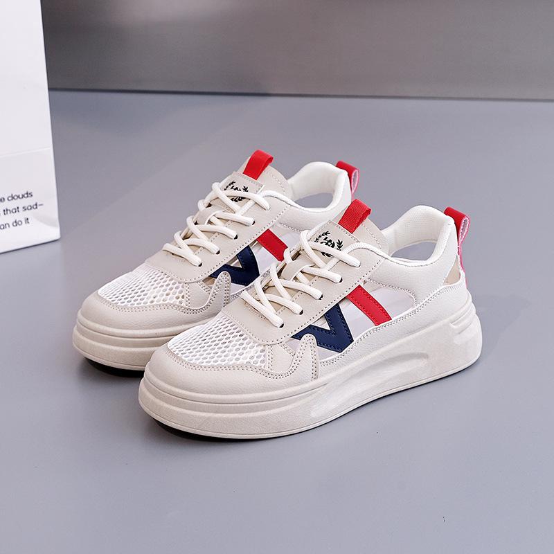 Дышащая повседневная обувь для женщин летом, увеличивающая рост обувь с полыми бортами, дышащая обувь, модная белая обувь 40 красный
Дышащая повседневная обувь для женщин летом, увеличивающая рост обувь с полыми бортами, дышащая обувь, модная белая обувь 40 красный