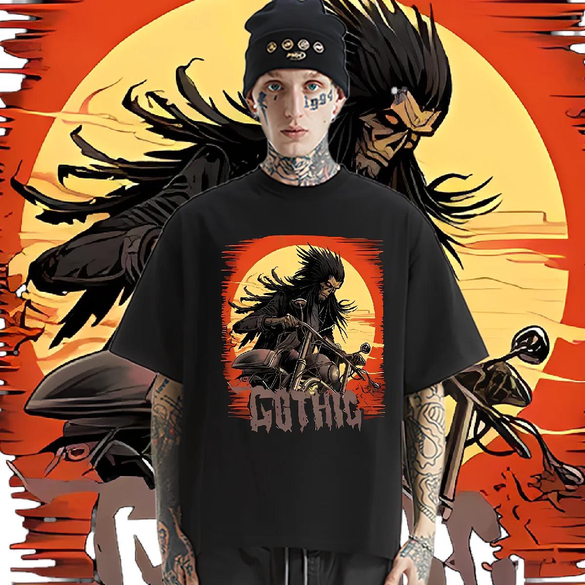 West Death God T-shirt Loose Round Neck Tees Rap Style Men s Clothes Printed Tops Fashion Oversize Street T Shirt XXXXXL білий
West Death God T-shirt Loose Round Neck Tees Rap Style Men s Clothes Printed Tops Fashion Oversize Street T Shirt XXXXXL білий