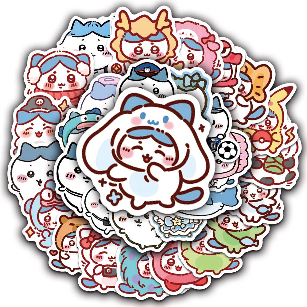 Chiikawa Creative 54pcs/Cute Hachiware Usachi Sticker Stationery Notebook Water Cup Handmade Hand Note Tablet Decorative Sticker
Chiikawa Creative 54pcs/Cute Hachiware Usachi Sticker Stationery Notebook Water Cup Handmade Hand Note Tablet Decorative Sticker