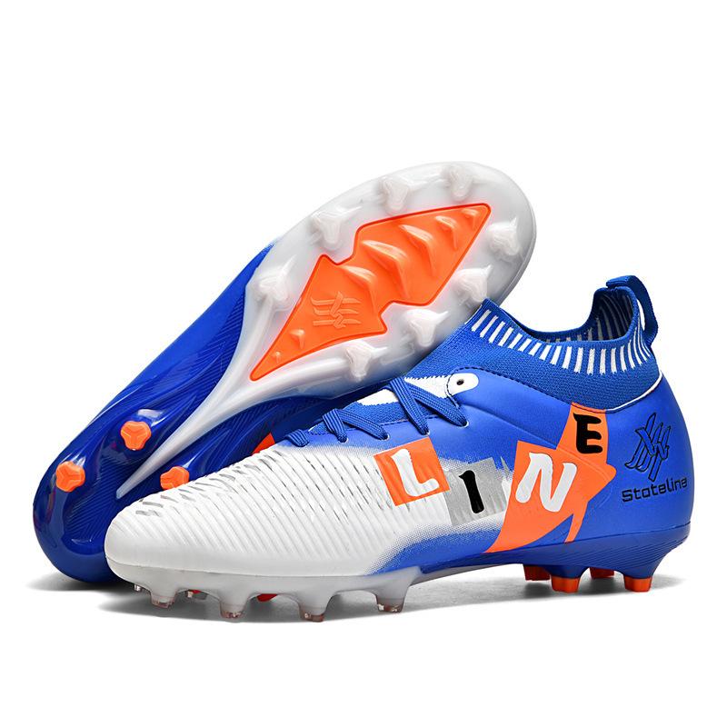 High-Top Football Shoes Spiked Broken Nails Competition Training Shoes Male And Female Adult Student Sneakers 36
High-Top Football Shoes Spiked Broken Nails Competition Training Shoes Male And Female Adult Student Sneakers 36