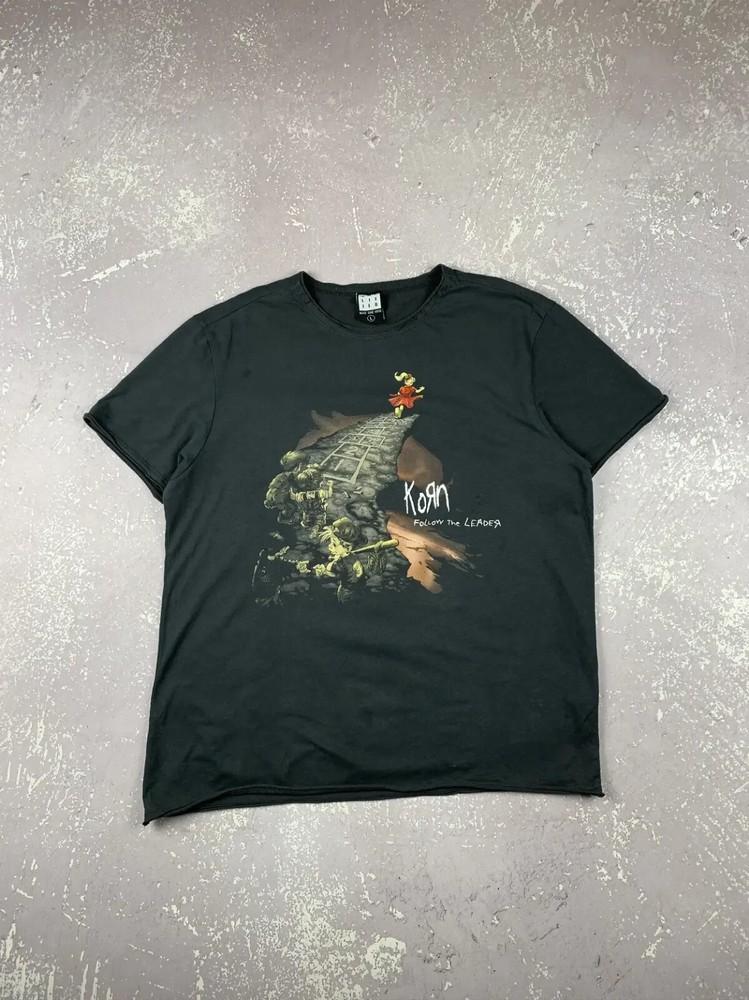 1998 90s Korn Follow The Leader Album Metal Band Tee Shirt Unisex T-Shirt XXXL
1998 90s Korn Follow The Leader Album Metal Band Tee Shirt Unisex T-Shirt XXXL
