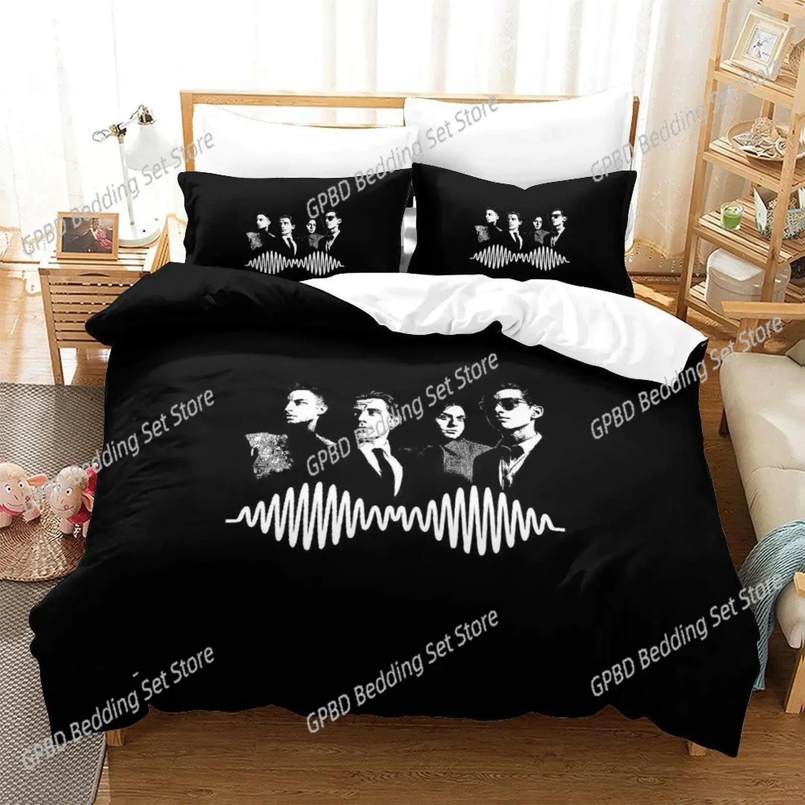 Fashion Arctic Monkeys Beding Set For Bedrom Soft Modern Bedspreads Comefortable Children Kids Soft Duvet Cover Comfortable Quilt Cover And Pilowcase 135*200cm Eu-Single
Fashion Arctic Monkeys Beding Set For Bedrom Soft Modern Bedspreads Comefortable Children Kids Soft Duvet Cover Comfortable Quilt Cover And Pilowcase 135*200cm Eu-Single