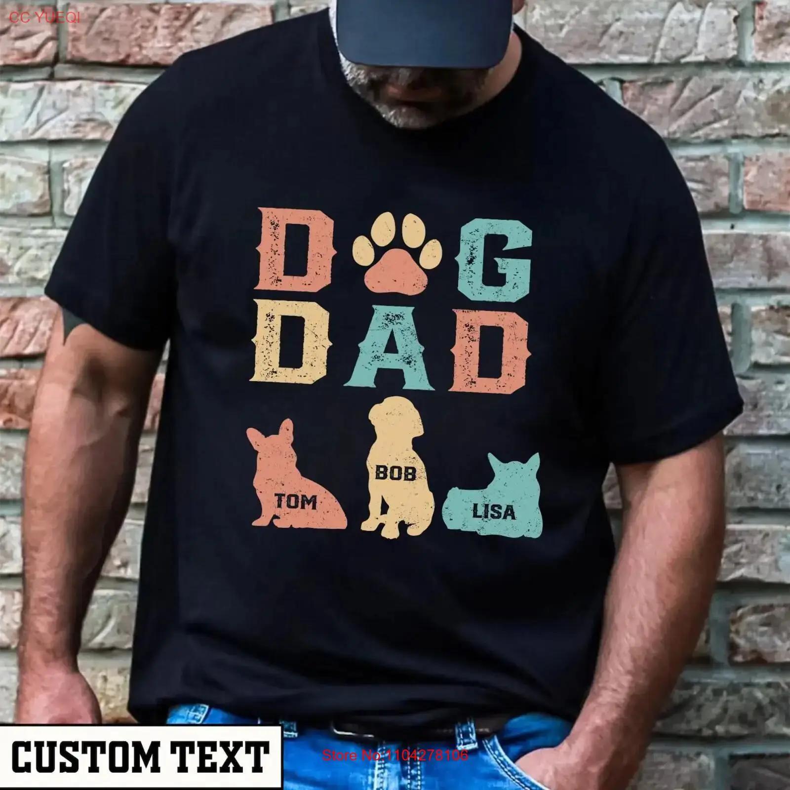 Personalized Dog Dad T Shirt Vintage Father s Day for Daddy vintage Washed Unisex Stylish Top For Everyday Wear Breathable 5XL різнокольоровий
Personalized Dog Dad T Shirt Vintage Father s Day for Daddy vintage Washed Unisex Stylish Top For Everyday Wear Breathable 5XL різнокольоровий