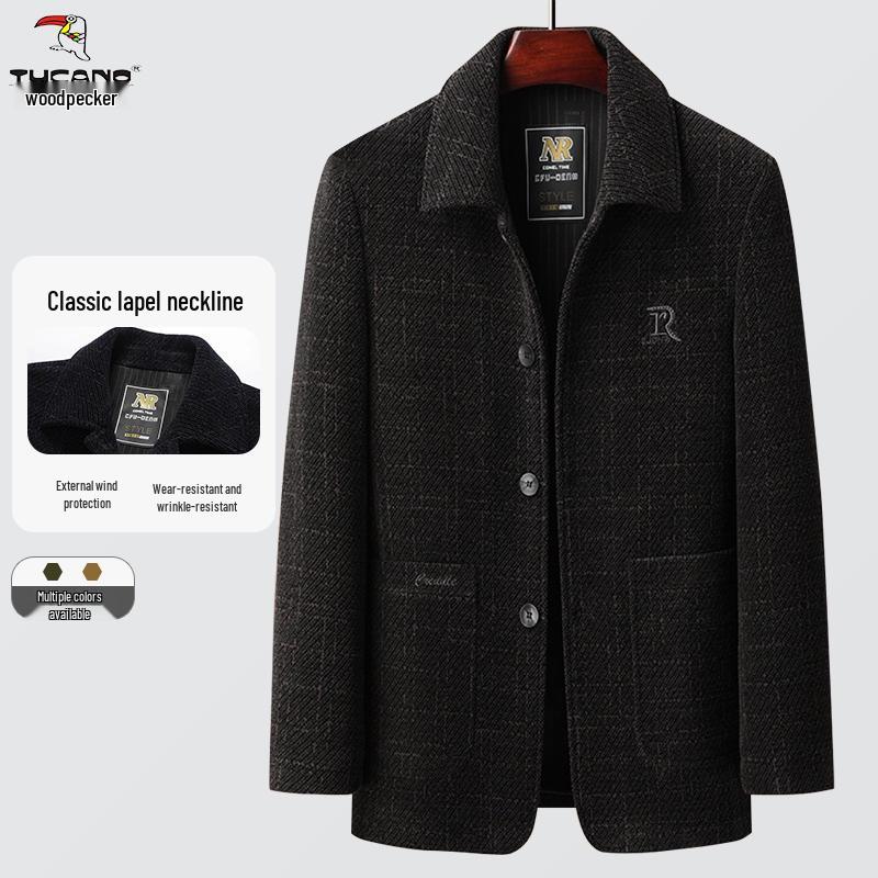 Woodpecker Men s Velvet Chenille Jacket: Warm Winter Turn-Down Collar Coat for Elderly 195 (180-200 jin)
Woodpecker Men s Velvet Chenille Jacket: Warm Winter Turn-Down Collar Coat for Elderly 195 (180-200 jin)