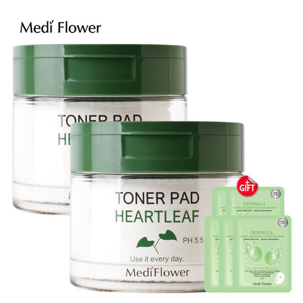 Тонер-диски MEDIFLOWER Houttuynia cordata 60 листов x 2 + случайная упаковка масок 5 листов
Тонер-диски MEDIFLOWER Houttuynia cordata 60 листов x 2 + случайная упаковка масок 5 листов