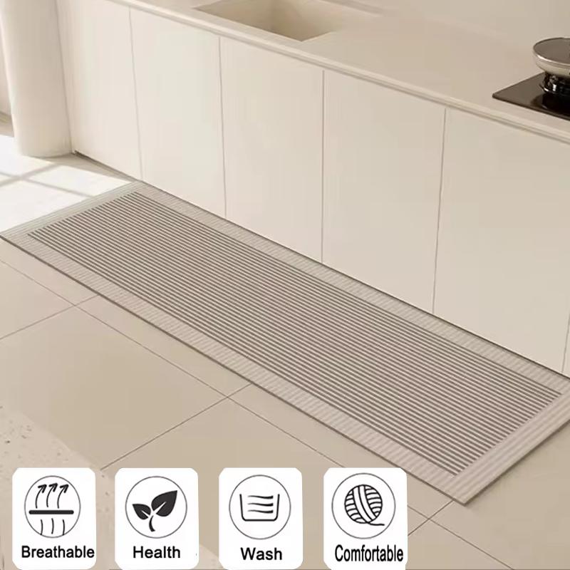 Long Super Absorbent Kitchen Mat Diatomite Rug Floor Mats Waterproof Oil Proof Non-slip Carpet Balcony Corridor Entrance Doormat 1PC 40cmx60cm
Long Super Absorbent Kitchen Mat Diatomite Rug Floor Mats Waterproof Oil Proof Non-slip Carpet Balcony Corridor Entrance Doormat 1PC 40cmx60cm