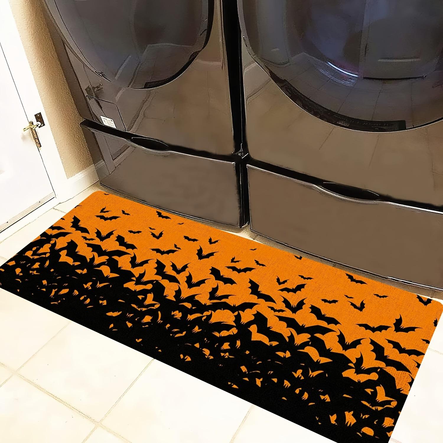 1PC Halloween Bats Pattern Kitchen Rug Non-Slip Door Mat Pop design Bathroom Rug Bath Mat Carpet for Home Sink Laundry Decor 40cm x 60cm
1PC Halloween Bats Pattern Kitchen Rug Non-Slip Door Mat Pop design Bathroom Rug Bath Mat Carpet for Home Sink Laundry Decor 40cm x 60cm