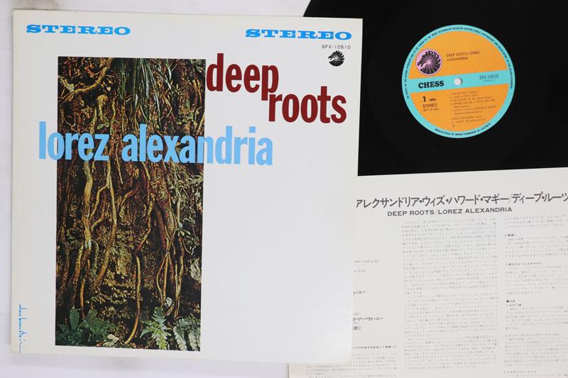 LP Record LOREZ ALEXANDRIA Deep Roots SFX10510 CHESS 1977 Japan Jazz Used
LP Record LOREZ ALEXANDRIA Deep Roots SFX10510 CHESS 1977 Japan Jazz Used